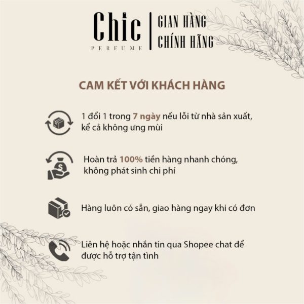 [Nước Hoa Nam Chính Hãng] Valentino CHIC PERFUME phong cách ấm áp, hiện đại - Hình ảnh 4