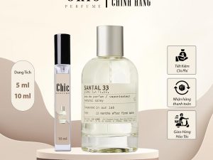 [Nước Hoa Nam Chính Hãng] Santal 33 CHIC PERFUME nồng độ EDP Tinh Tế, Lôi Cuốn