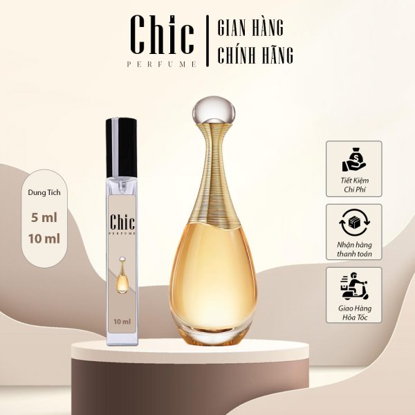 [Nước Hoa Nữ Chính Hãng] JADORE CHIC PERFUME Hương Thơm Sang Trọng, Qúy Phái
